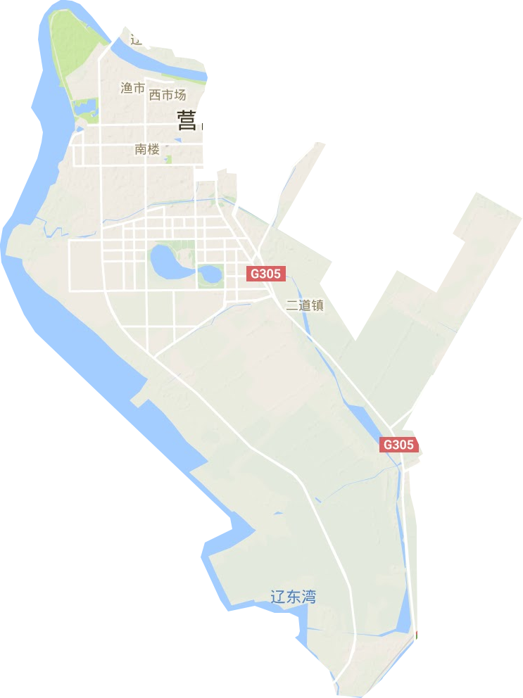 西市區(qū)地形圖