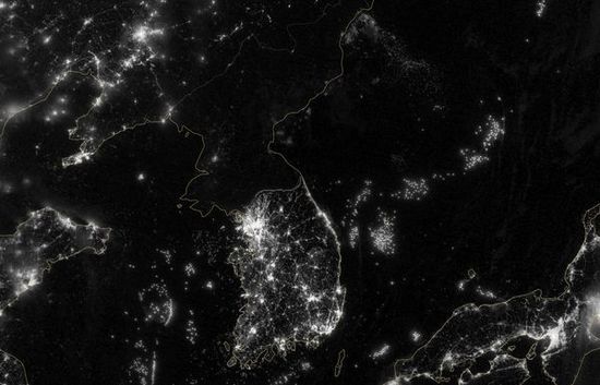 朝鮮媒體回擊夜晚衛星圖：繁華的燈光并不能反映社會的本質