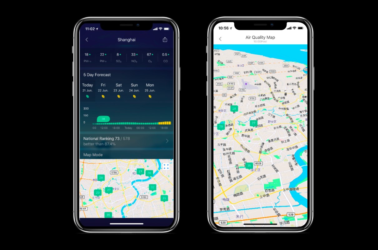 Mapbox中國與墨跡天氣達成合作，提供高清可視化氣象云圖