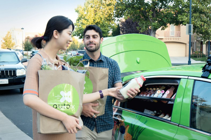 AutoX加州推首個(gè)自動(dòng)駕駛食品雜貨配送服務(wù) 雜貨生鮮直接上門選購