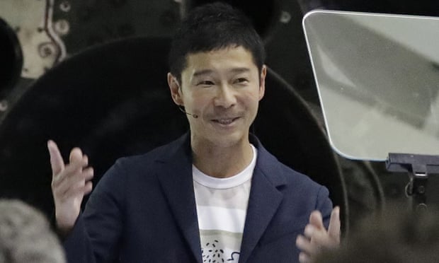日本億萬富翁成為搭乘SpaceX火箭繞月旅行的第一人