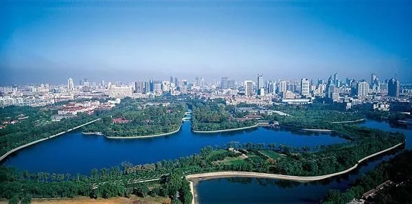 衛星地圖下的天津:填海造陸夸張，自然海岸線已全部消失!